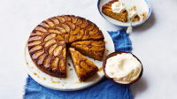 Muscovado, almond & apple upside-down cake Recipe | Ho… image