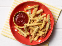 Baked Parmesan Zucchini Fries Recipe | Food Network ... image