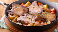 Roasted salmon & veg traybake | Fish recipes | Jamie ... image