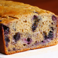 Healthy Blueberry Banana Bread Recipe by Tasty image