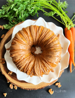Carrot Coffee Cake with Brown Butter Glaze - An Affair ... image