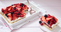 No-Bake Berry Tiramisu Recipe - PureWow image