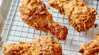 CRISPY OVEN FRIED CHICKEN THIGHS RECIPES