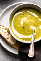 CREAM OF BROCCOLI SOUP WITH CHICKEN RECIPES