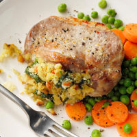 BAKED PORK CHOPS WITH APPLES AND SWEET POTATOES RECIPES