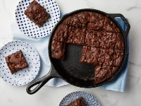 Double Chocolate Skillet Cookie Recipe | Food Network ... image