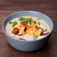 Slow Cooker Loaded Potato Soup Recipe by Tasty image