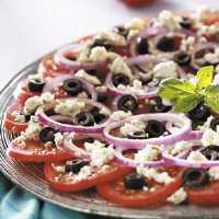 Greek Feta Salad Recipe: How to Make It - Taste of Home image