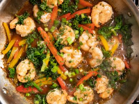 Shrimp and Bell Pepper Stir Fry Recipe | Ree Drummond - Foo… image