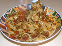 NOODLES WITH TOMATOES RECIPES