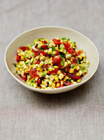 Corn salsa recipe | Jamie Oliver corn salad recipes image