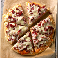Reuben Pizza Recipe: How to Make It - Taste of Home image
