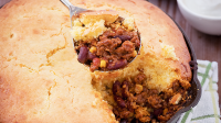 Reese Witherspoon's Corn Bread Chili Pie - How To ... - D… image