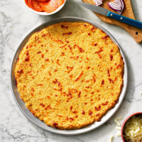 Cauliflower Pizza Crust Recipe: How to Make It image