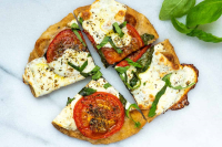 Easy Flatbread Pizza - Inspired Taste image
