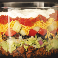 Tasty Layered Taco Salad Recipe: How to Make It image