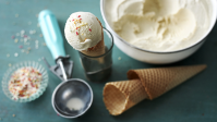 How to make ice cream recipe - BBC Food image