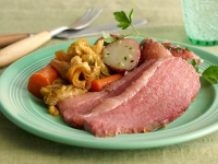 Corned Beef and Cabbage with Herb Buttered Potatoes Recip… image