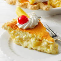 Lemon Sponge Pie with Pineapple Recipe: How to Mak… image