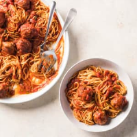 Spaghetti with Plant-Based Meatballs and Marinara | Cook'… image
