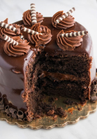 Guinness Beer Cake {With Cake Mix} - CakeWhiz image