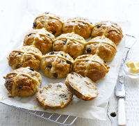 Gluten-free hot cross buns recipe - BBC Good Food image
