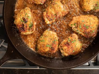 Chicken Thighs with Creamy Mustard Sauce Recipe | Ina ... image