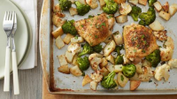 Roasted Chicken and Vegetables Sheet-Pan Dinner (… image