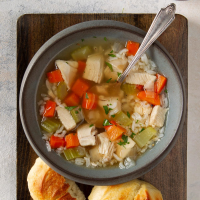 CHICKEN SOUP RECIPE WITH RICE RECIPES
