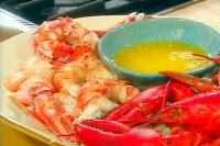 Boiled Lobsters Recipe - Food Network image