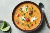 Brothy Thai Curry With Silken Tofu and Herbs Recipe - NYT ... image
