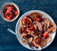 Coconut flour pancakes recipe - BBC Good Food image