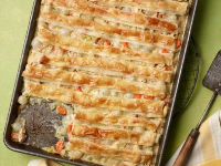 All-Crust Sheet Pan Chicken Pot Pie Recipe - Food Network image