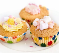 Iced fairy cakes recipe | BBC Good Food image
