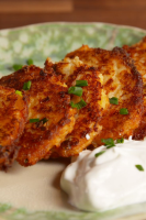 Best Loaded Fried Mashed Potato Cakes Recipe for ... - De… image