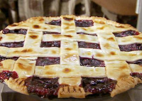 Frozen Blueberry Pie Recipe | Alton Brown | Food Network image