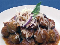 Kielbasa and Meatballs with Basil Tomatoes Recipe | Rober… image