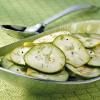 CUCUMBER SALAD WITH DILL RECIPES