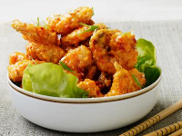 Almost-Famous Spicy Fried Shrimp Recipe | Food Networ… image