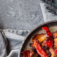 Chicken, cider and apple casserole recipe - BBC Food image