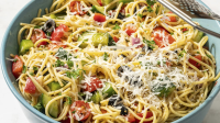 Spaghetti Salad Recipe (Easy & Cold, With Fresh Veggies ... image