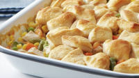 EASY TURKEY POT PIE RECIPE WITH BISCUITS RECIPES