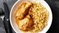 Slow-Cooker Creamy Chicken Paprikash Recipe - Tablespoo… image