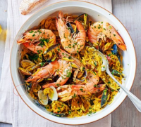 Seafood pasta recipes - BBC Good Food image