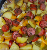 Smoked Sausage and Potato Bake - Recipes - Faxo image
