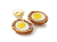 Scotch Eggs with Mustard Sauce Recipe | Robert Irvine ... image