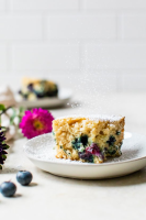 Easy Blueberry Buttermilk Cake - Skinnytaste image