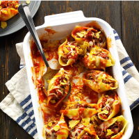 STUFFED PASTA SHELLS WITH CREAM CHEESE RECIPES