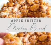 Simple Apple Fritter Monkey Bread | Foodtalk image