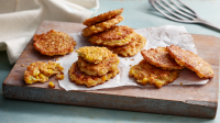 Sweetcorn fritters recipe - BBC Food image